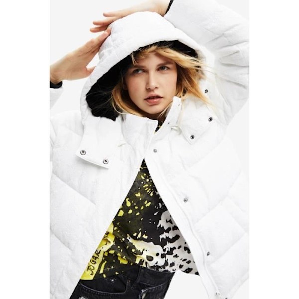 Desigual Estocolmo dunjacka dam - vit - XL Vit XXL