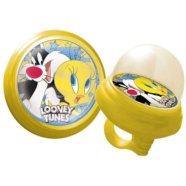 Cykelklocka - Looney Tunes - Squeezy modell - Tweety och Sylvester - Blå - För pojkar himmelsblå