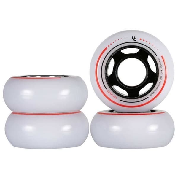 Undercover Apex 88A rullhjul (pack om 4) 64 Vit Vit