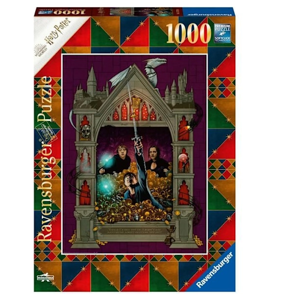 Pussel med 1000 bitar: Harry Potter och dödsrelikerna 2 Flerfärgad