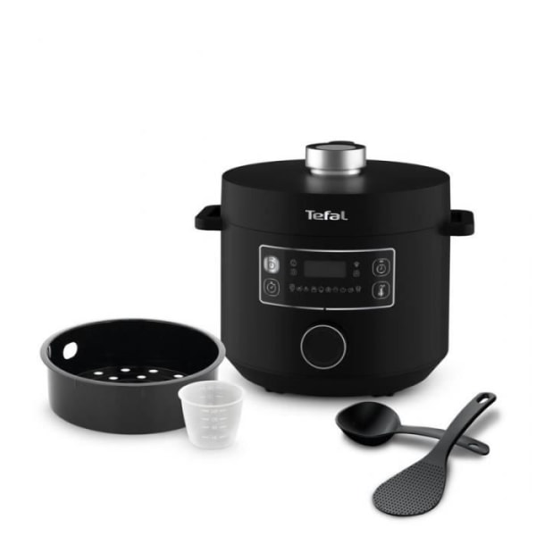 Tefal Turbo Cuisine multi-matlagningsapparat 5 L 1090 W Svart - CY754830