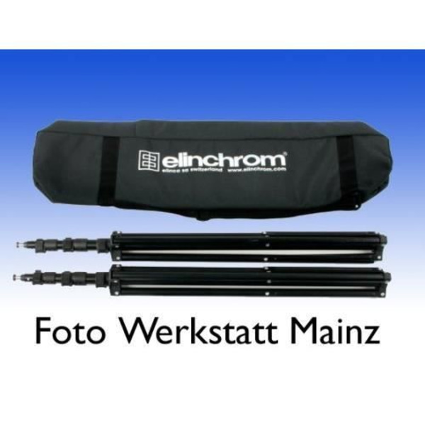 Stödben - Elinchrom - STATIV/STÄLLNING SET A - Höjd 88-235cm - Vikt 1,8kg - Svart