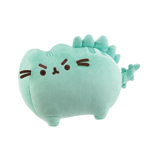 Peluche - Pusheen - Pusheenosaurus - 24 cm - Mintgrön - Exceptionell mjukhet Mynta