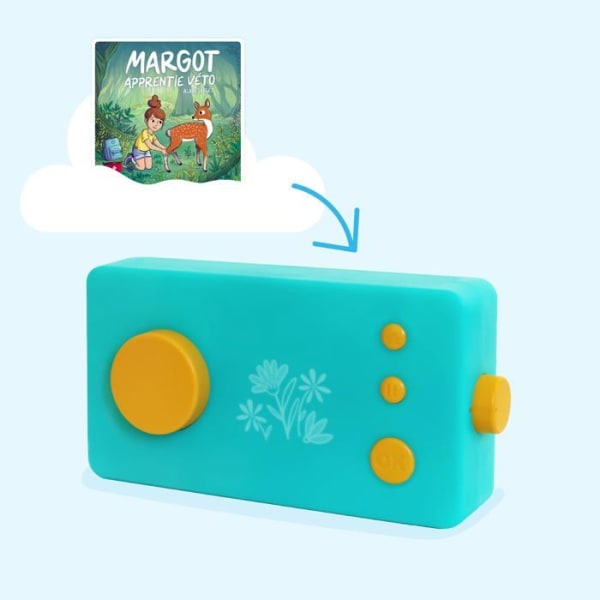 Lunii - Box set Margot, lärling veto Interaktiv ljudbok för 7-åringar, Lyssna på på Ma Fabrique a Histoires