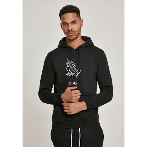 Huvtröja - Mister Tee - mörk grå - Svart - Långa ärmar - Unisex svart XXL