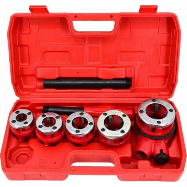 Coffret med verktyg Awtools - AW20612 - RÖRGEVINDING 5 st. 3/8, 1/2'', 3/4'', 1'', 1-1/4'' SÄTT MED COFFRET