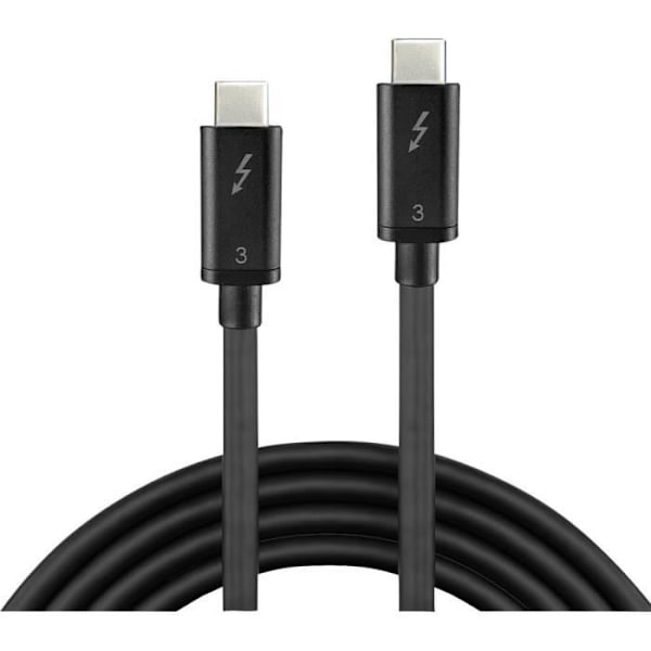 LINDY Thunderbolt 3-kabel - 0,5 m