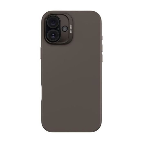 Coque för iPhone 16 Plus Kompatibel med MagSafe Stötsäker och Antimikrobiell Decoded Svart Svart