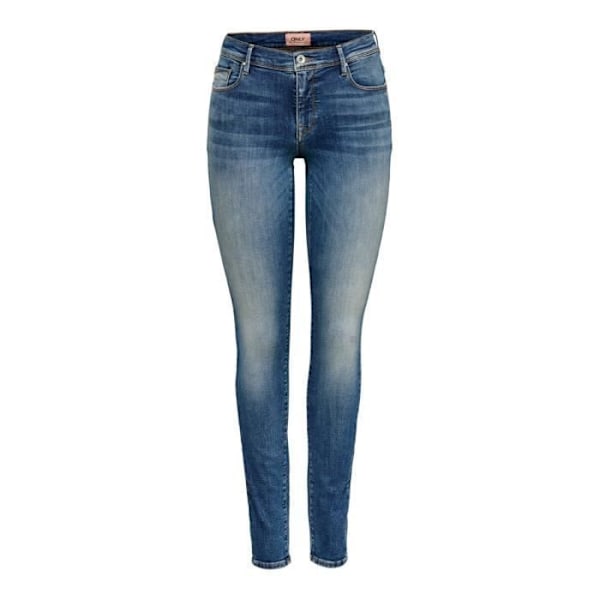 Jeans dam - Only - Shape life - Mörkblå denim - Skinny - Standardstorlek mellanblå denim 29