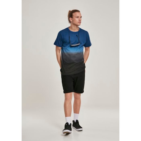 T-shirt - Urban Classics - dip d - Marin/blå - Kortärmad - Åtsittande marinblå/svart M