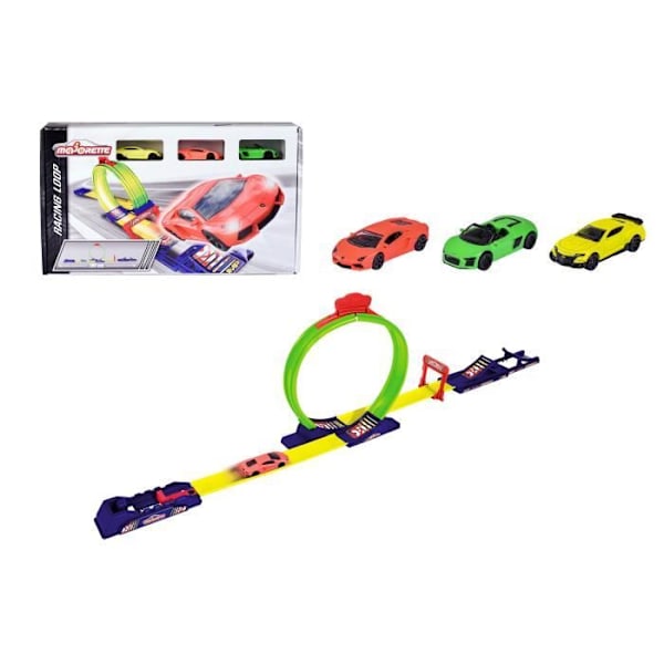 Majorette - Racing Loop - Launch Track - Från 3 år