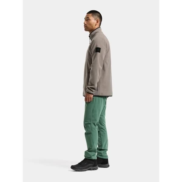 Didriksons Hans zip-up fleece askbrun jag