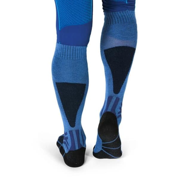 Strumpor X-Socks Discover blå blomma/marin 42/44