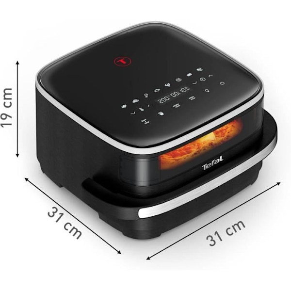 Luftfritös - Tefal - FW4018 - Rymlig korg 1 kg - Kompakt design - Extra-Crisp-teknologi