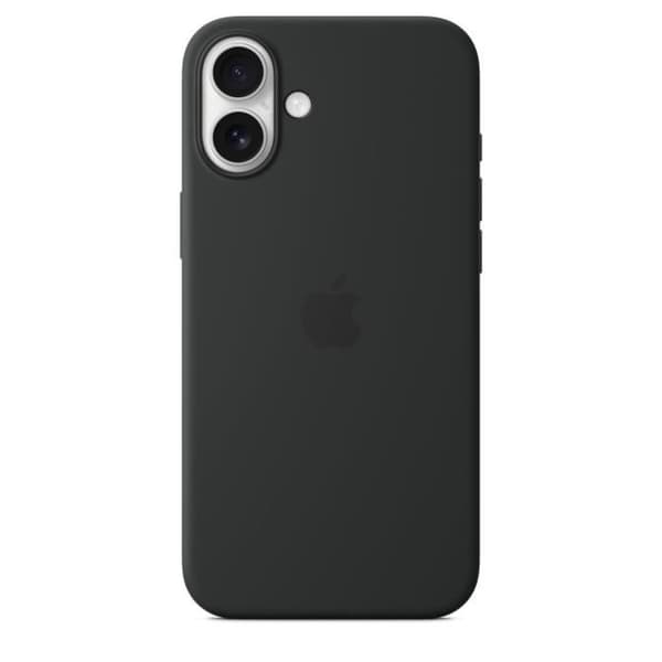 APPLE iPhone 16 Plus - Silikonfodral med MagSafe - Svart Svart