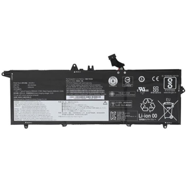 BATTERI 3C, 57WH, LIION, SMP LENOVO W125629753