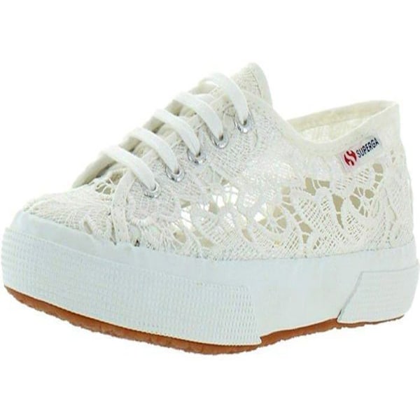 Superga Sneaker - GS008YB0901 - 2750 Macramej Low-Top, baby girlWhite (Vit 901) 32 EU Vit 32