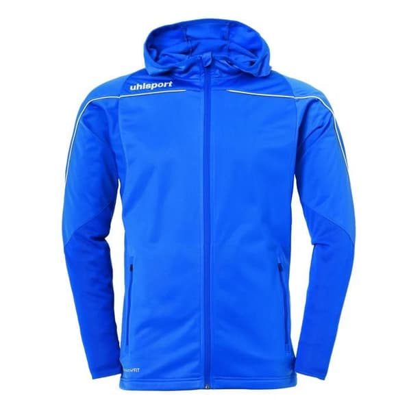 Uhlsport Stream 22 hoodie - blå/vit blå vit jag