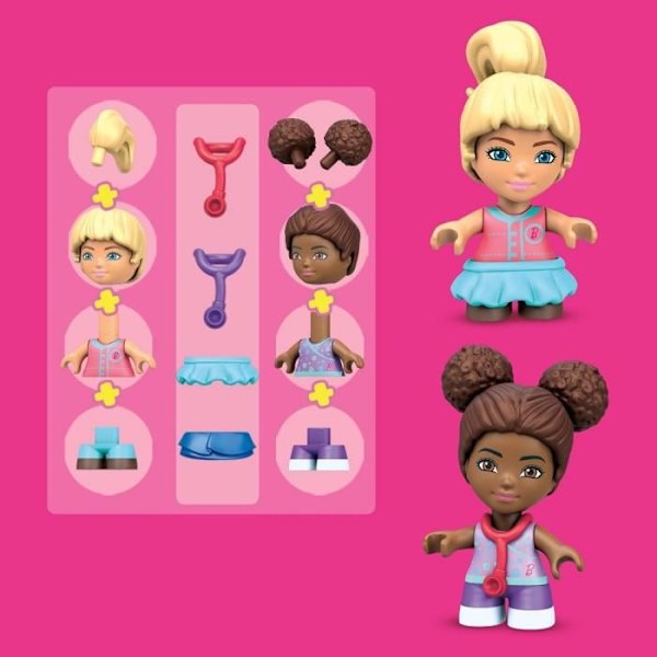 Mega Construx Barbie - Frisörsalong - Byggspel - Från 4 år