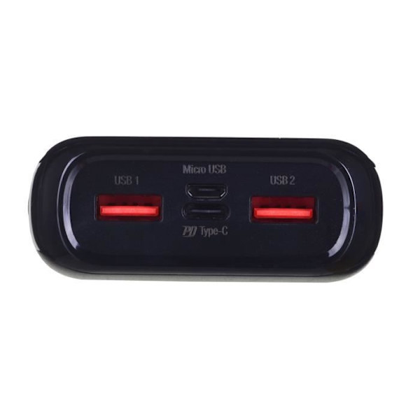 SILICON POWER QS28 LITHIUM POLYMER (LIPO) 20000 MAH SVART (SP20KMAPBKQ