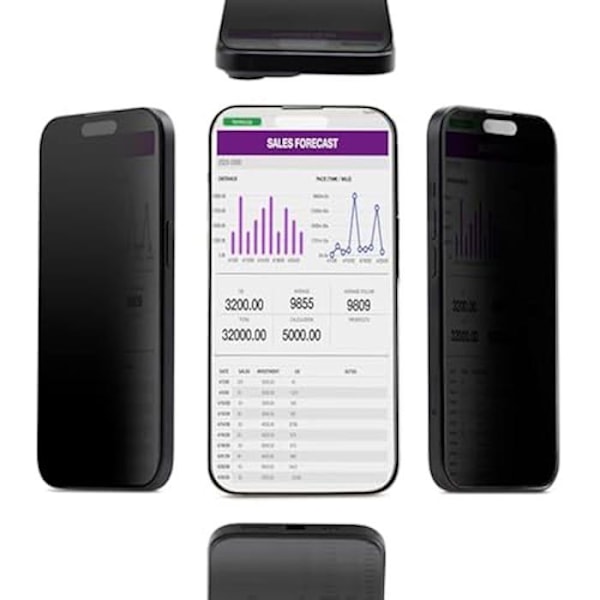 Sekretessfilter - STARTECH.COM - iPhone 15 Plus - Taktile - Anti-blick - Härdat Glas