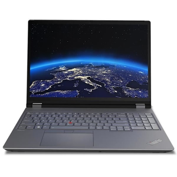 Lenovo ThinkPad P16 G1 Intel Core i7-12800HX 16" WUXGA 16GB 512GB SSD RTX A1000 4GB W11P 3YR Premier 2-i-1 bärbar dator - Grå/svart Grå