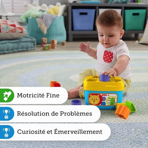 Fisher-Price - My Shape Sorter - Utvecklingsleksak - 6 månader och + FFC84 Flerfärgad