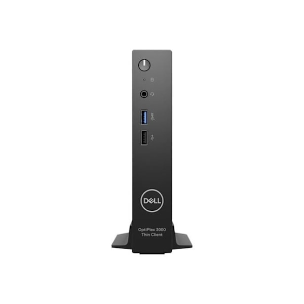 - Dell - Dell OptiPlex 3000 Thin Client - Tunn klient - MBF - 1 x Pentium Silver N6005 / upp till 3,3 GHz - 8 GB RAM - flash - eMM