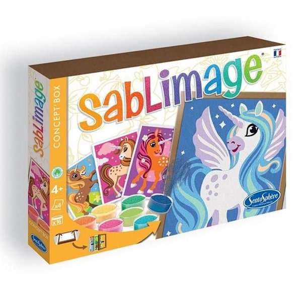 Sablimage enhörningar Orange