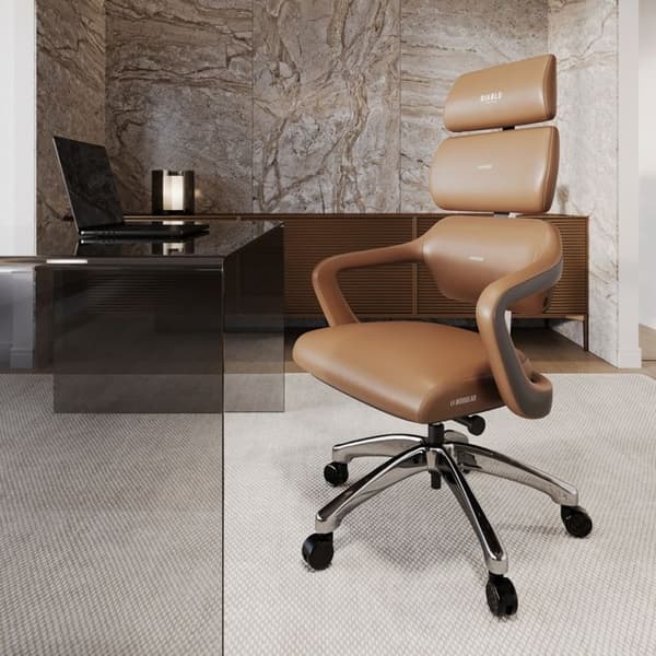 Designad kontorsstol Diablo V-Modular: Sugar Brown kastanj