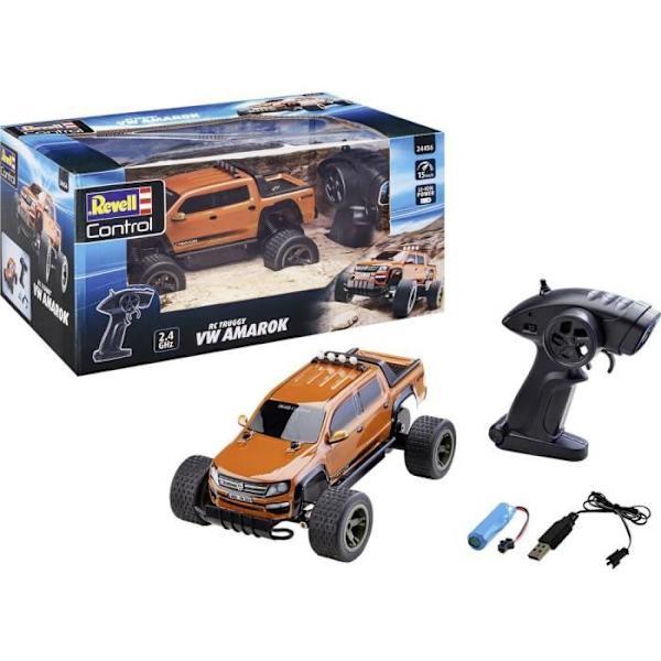 Truggy Amarok Elektrisk RC-bil - REVELL - 2,4 GHz Fjärrkontroll - Vit Vit