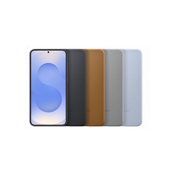 Coque - Kindsuit - Samsung Galaxy S25 Plus - Äkta läder - Stötskydd - Miljövänlig Svart