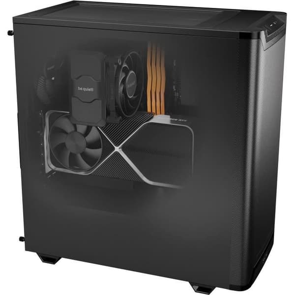 PC-chassi - BE QUIET! - Pure Base 501 Airflow - Mid Tower - Mini-ITX - Svart