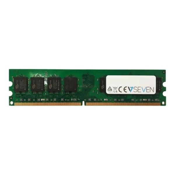 V7 RAM-modul - 1 GB - DDR2-800/PC2-6400 DDR2 SDRAM - CL6 - Icke-ECC - Obuffrad - 240 stift - DIMM
