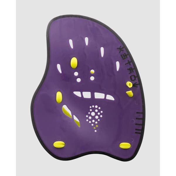 Handpaddlar simning Arena Vortex Evolution - Lila - L plommon/artisk lime