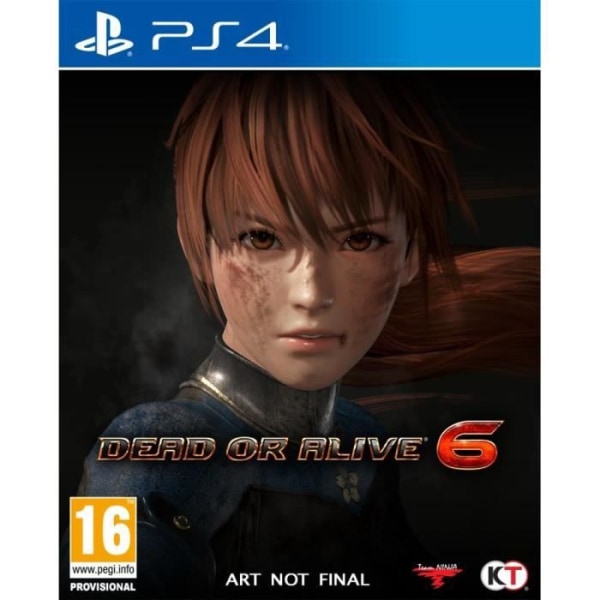 Dead or Alive 6 PS4-spel Vit