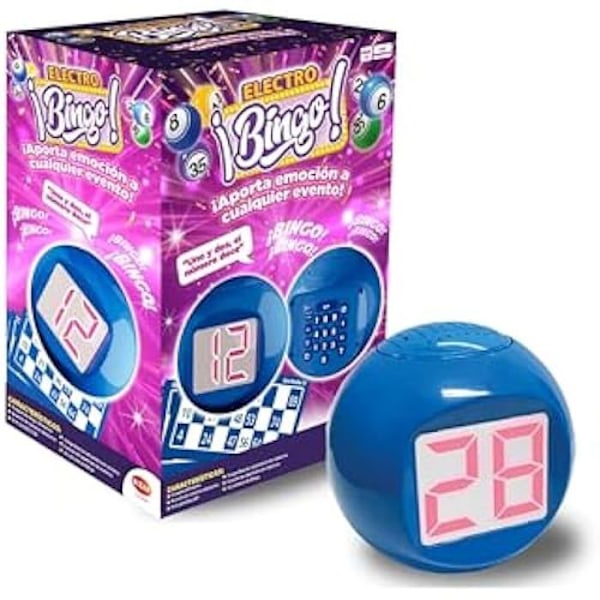 Elektronisk bingo - BIZAK - Modell 61832162 - 50 spelare - 8 spellägen - Från 4 år