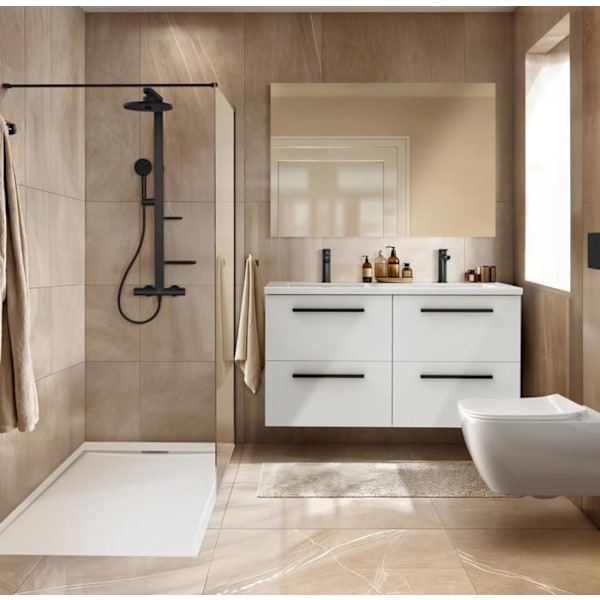 Reservdel sanitär VVS Ideal Standard - R0503A6 - Oleas tryckplatta, svart