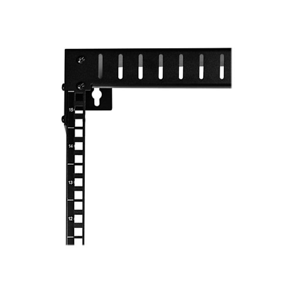StarTech.com 15U väggmonterad serverrack - 12 tum. Djup - Rack - väggmonterbar - svart - 15U - 12"