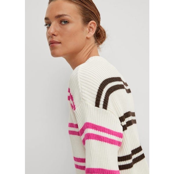 Dra - tröja Comma ci - 60.2.62.17.170.2120035 - Sweater, 01s0, 34 Kvinna Grå 34