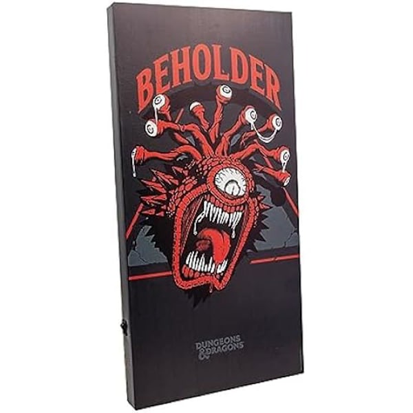 Dekorativt tyg - Joy Toy - Dungeons & Dragons Beholder - 6 LED-lampor - Flerfärgad - 20 x 3 x 40 cm mångfärgad