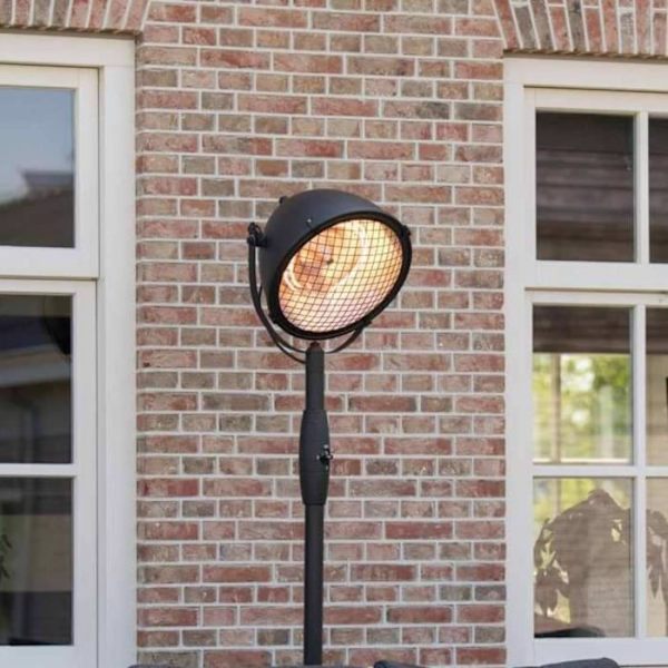 Sunred Indus Golvvärmare 2100 W Halogen Svart Svart