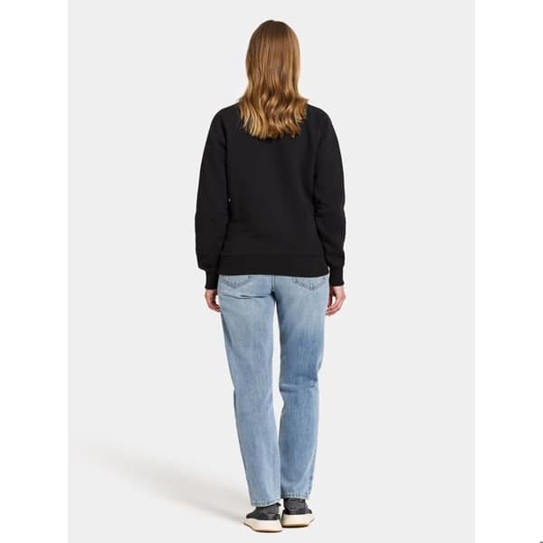 Sweatshirt dam Didriksons Fyn svart 38