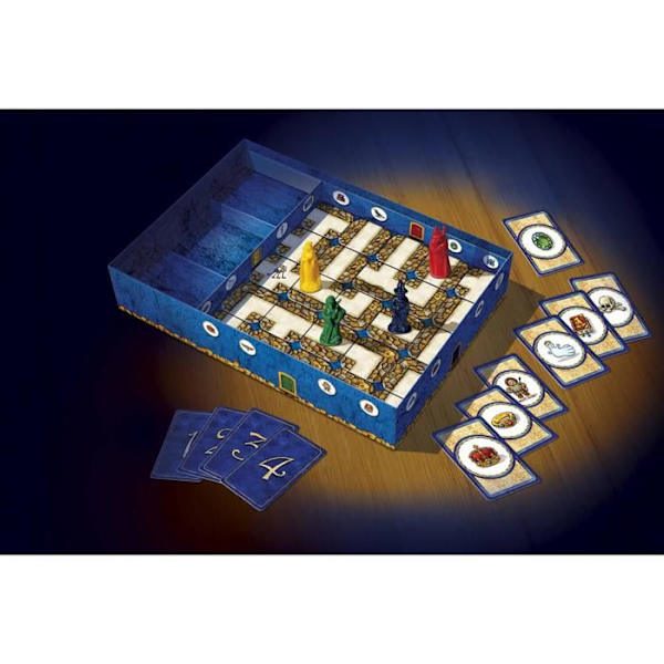 Sällskapsspel - Labyrint Favorit - 2 till 4 spelare - Från 7 år - Speltid 20 min - Skatter att jaga Flerfärgad