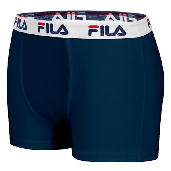 FILA Boxershorts i bomull för män - Airy Mesh - Förpackning om 2 - Blå Blå XL