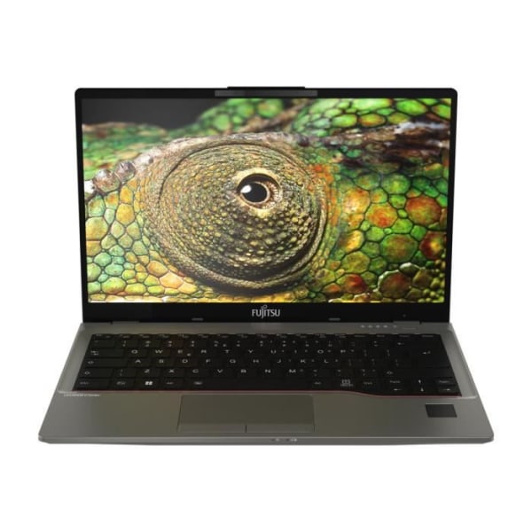 Laptop - Fujitsu - Fujitsu LIFEBOOK U7412 - 14" - Intel Core i5 1235U - vPro Essentials - 8 GB RAM - 256 GB SSD - Franska Silver