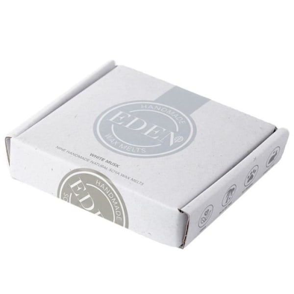Wax Melts - Eden - White Musk - Set med 9 - Sojavax - Hemdoft
