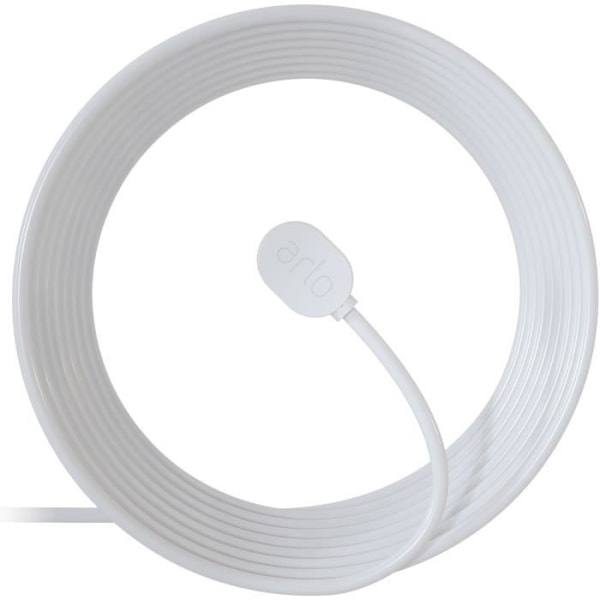 Laddare - ARLO - VMA5600C-100PES - Magnetisk - För utomhuskamera - Vit