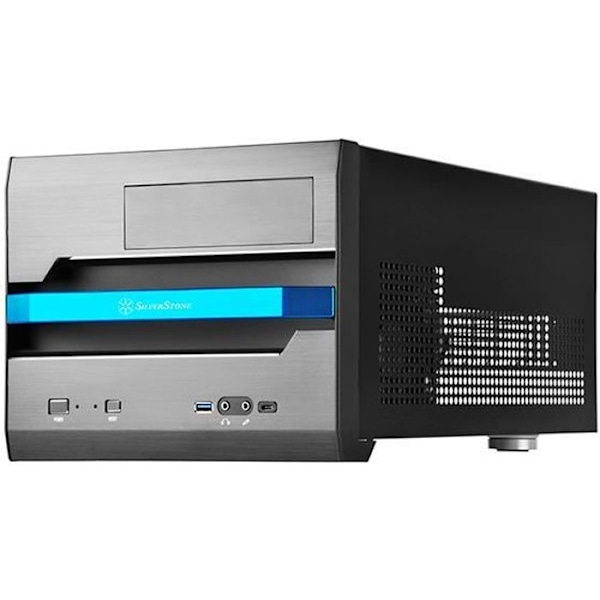 SilverStone SST-SG12B - Sugo Micro ATX Cube datorfodral, svart Svart