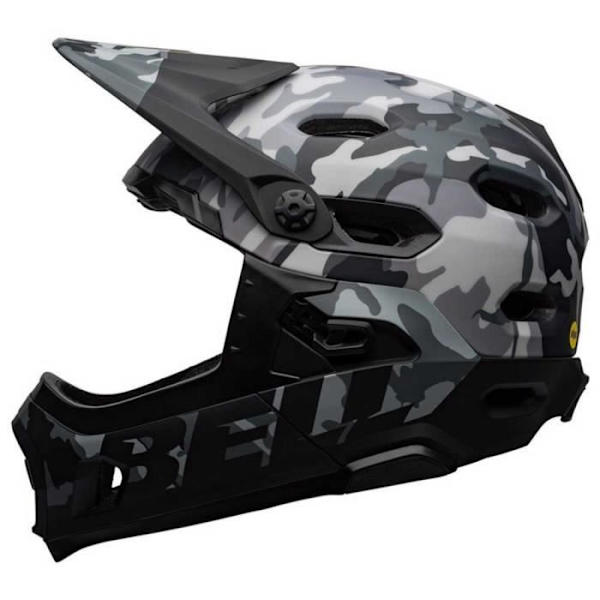 BELL Super DH Mips MTB skyddshjälm - Grå Grå M